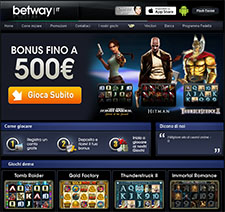 Betway Casino screenshot