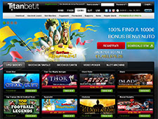 TitanBet casino screenshot